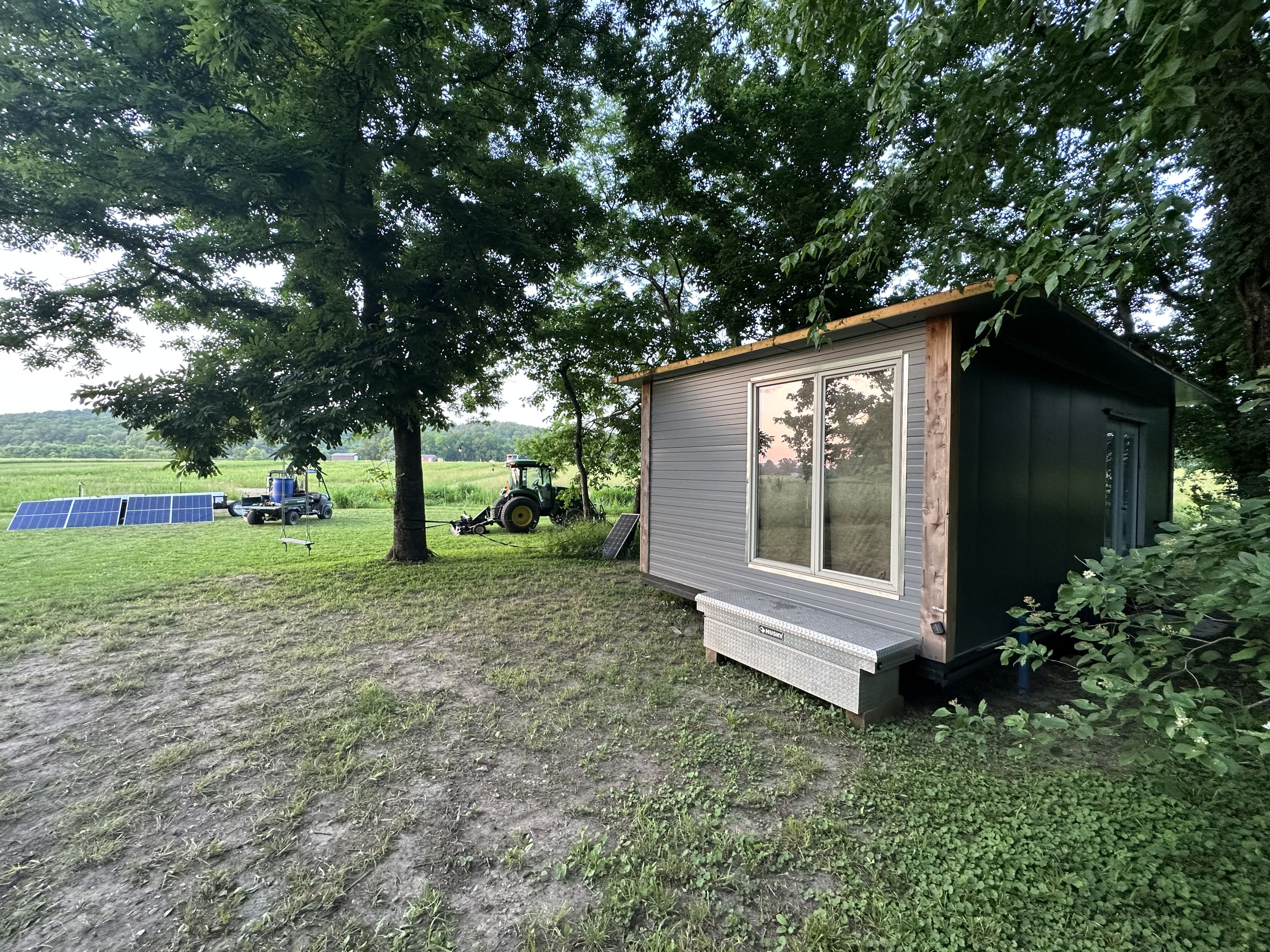 Tiny home exterior steel structure